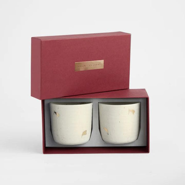 GIFT BOX - Ivory Ganga Kulhad Gift Box - Set of Two