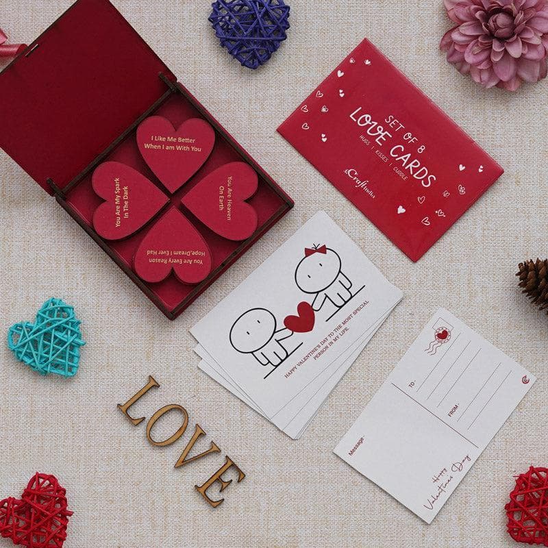 Buy Love Dose Valentine Gift Set - Red Gift Box from Vaaree