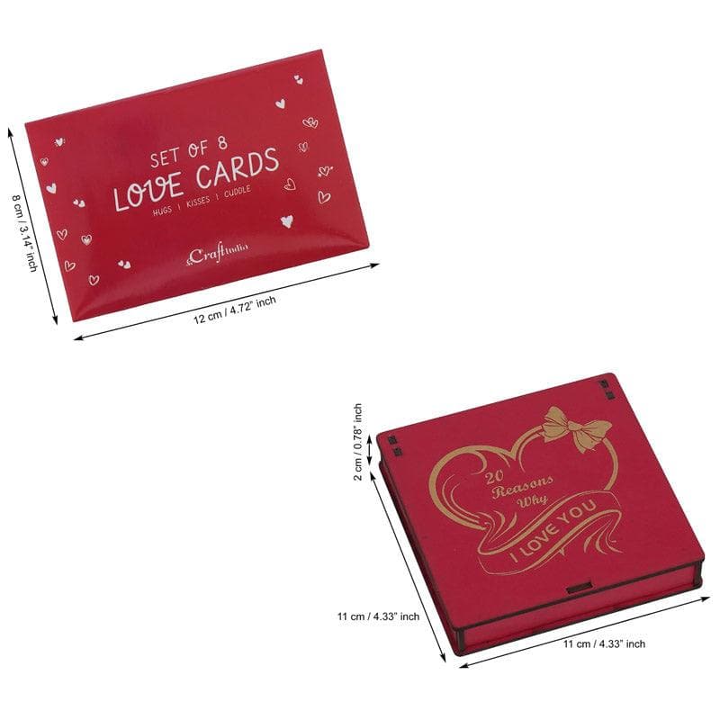 Buy Love Dose Valentine Gift Set - Red Gift Box from Vaaree