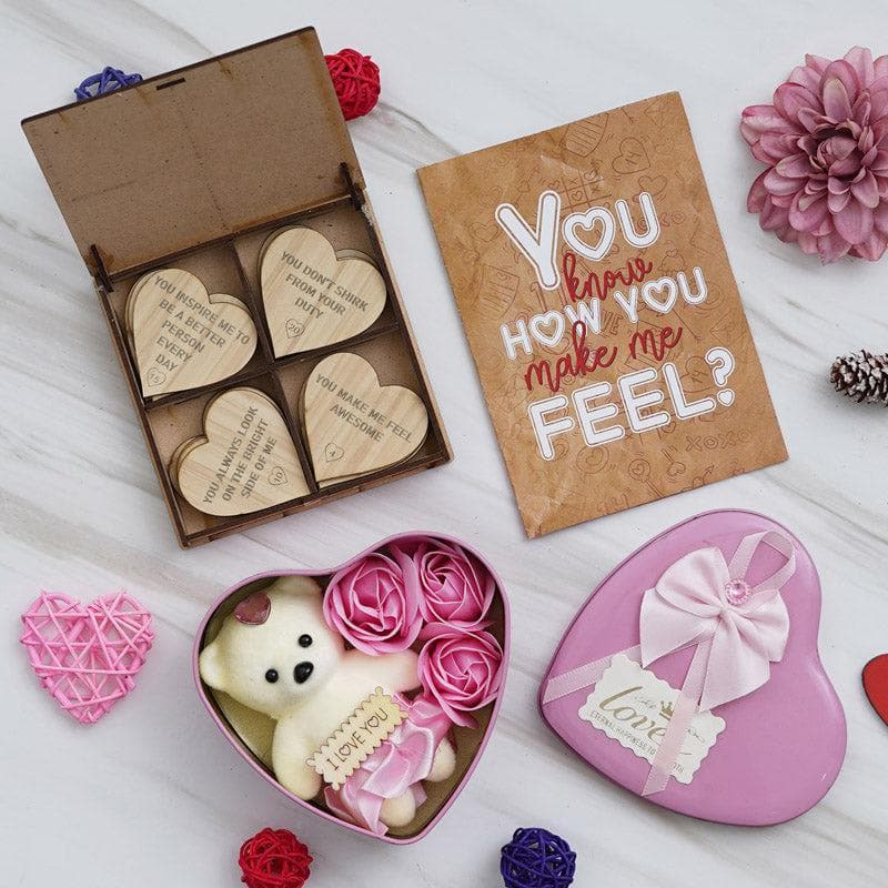 Buy Love From Within Valentine Gift Set Gift Box from Vaaree