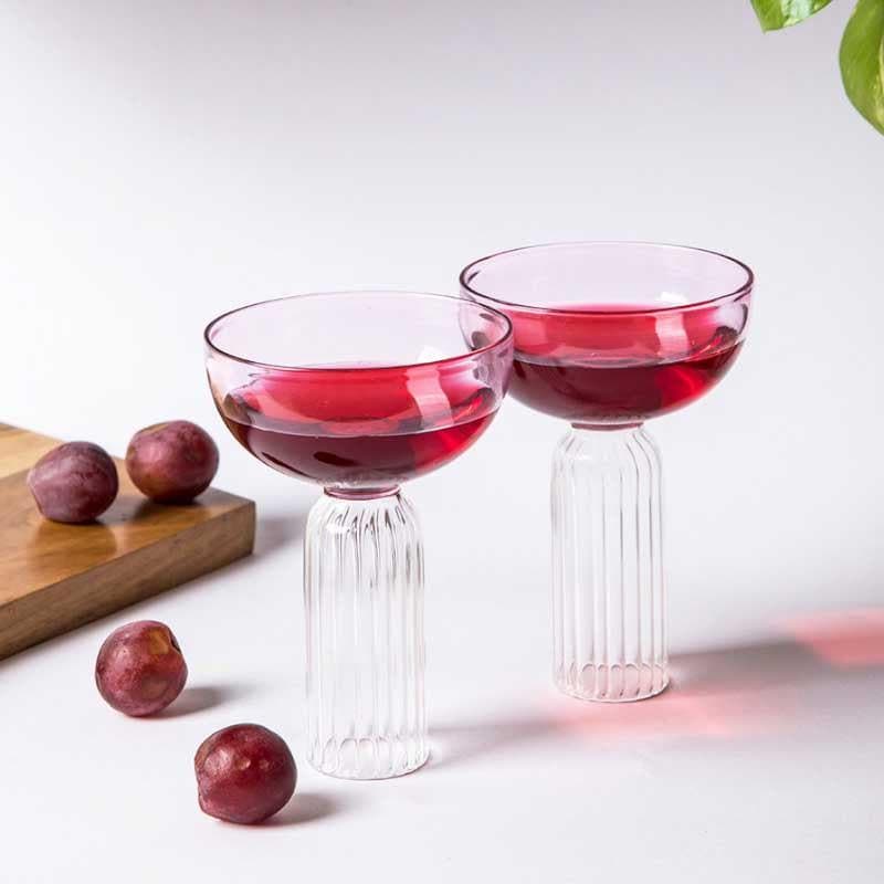 Buy Rhapsody Glassine Bowl/Glass - Set Of Four Gift Box from Vaaree