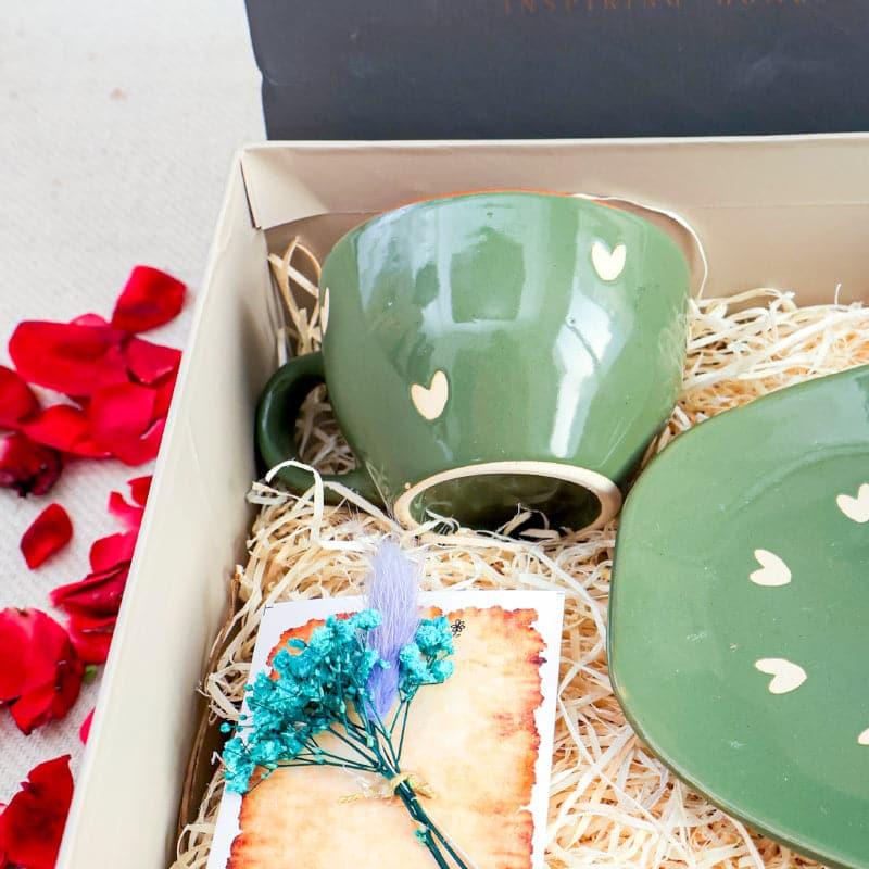 Buy Gift Box - Sweetheart Gift Box - Green at Vaaree online