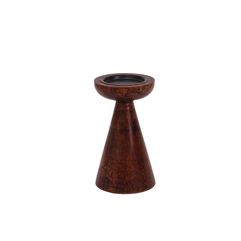 Buy Saddle Candle Stand Gift Box - Coffee Brown Gift Box from Vaaree