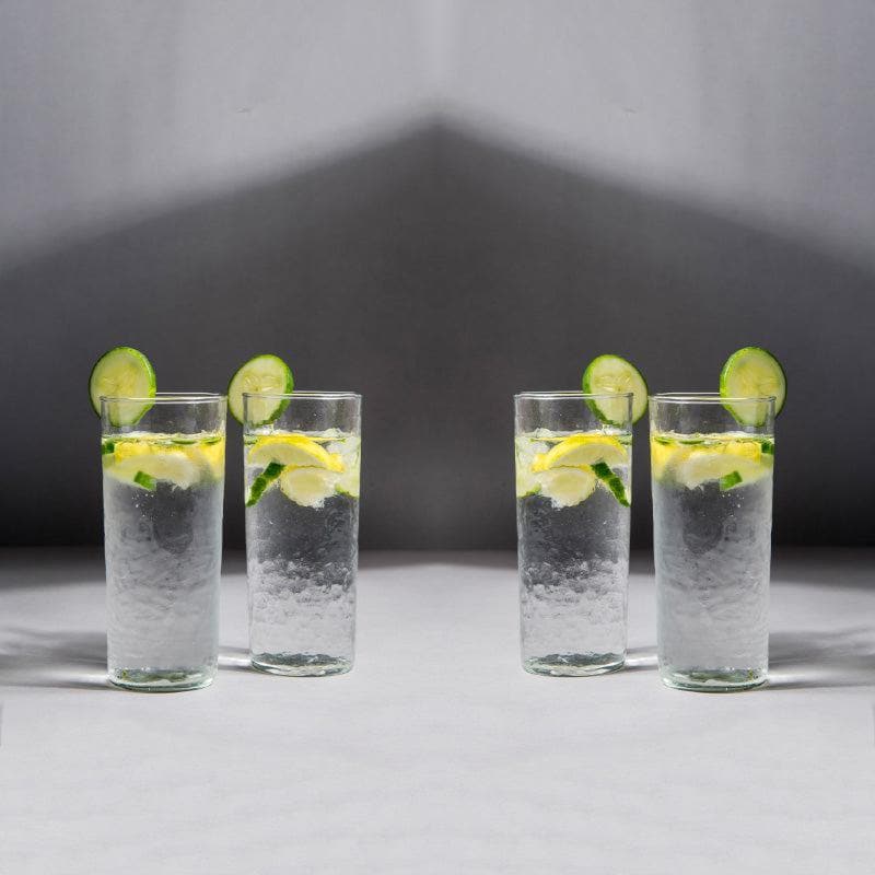 Buy Glintastic Glass (350 ml) - Set Of Four Cocktail Glasses from Vaaree