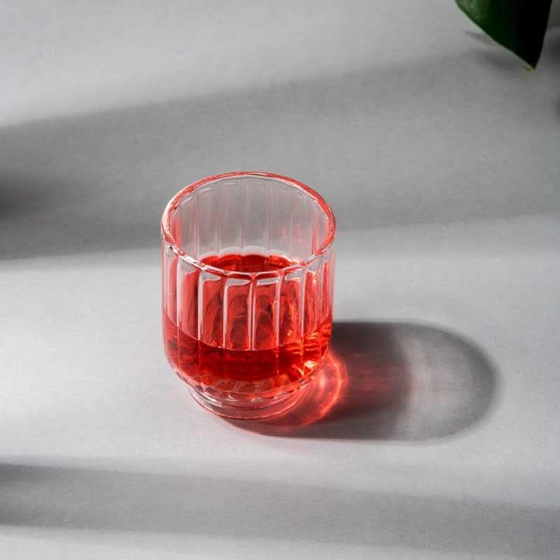 Cocktail Glasses - Rosewater Radiance Glass (240 ml ) - Set Of Four