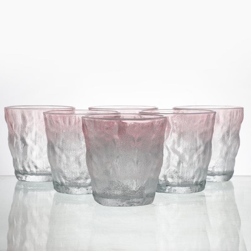 Buy Jharna Glass (260 ml ) - Set Of Six Drinking & Juice Glasses from Vaaree