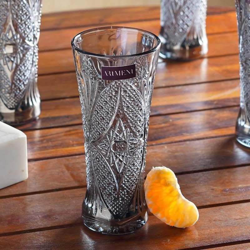 Buy Marquise Glass (200 ml ) - Set Of Four Drinking & Juice Glasses from Vaaree