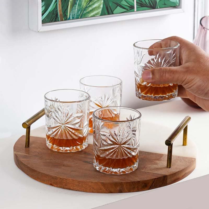 Scotch & Whiskey Glasses - Stella Beer Glass (300 ml and 410 ml) - Set Of Four