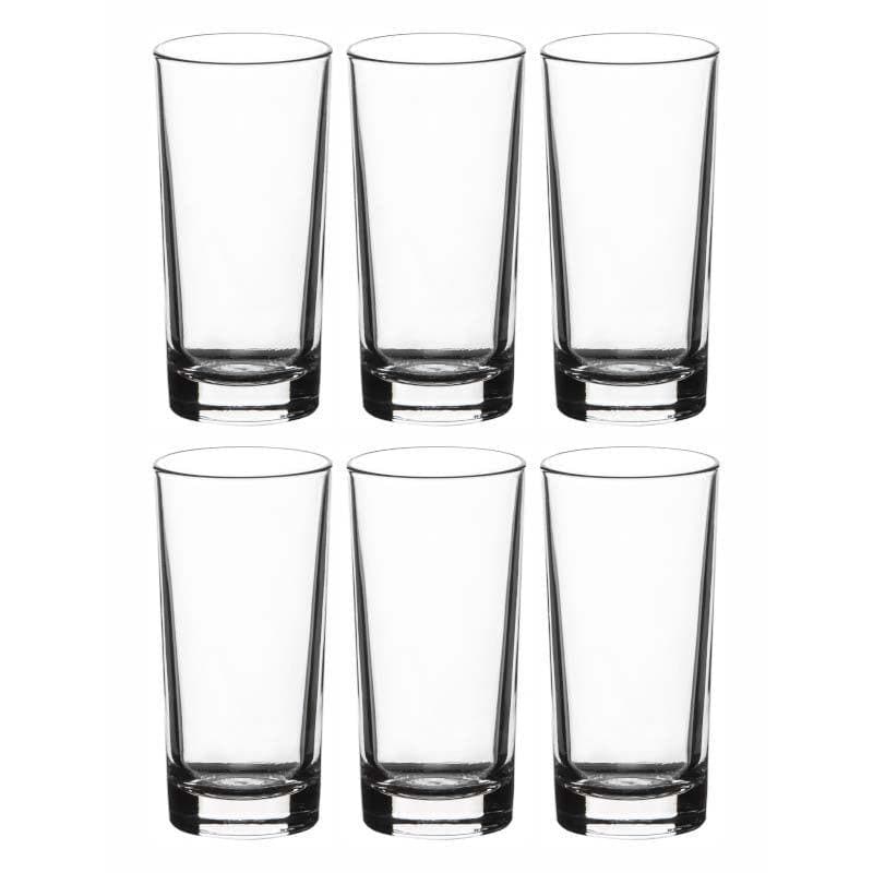 Buy Adex Glass Tumbler (300 ML) - Set Of Six Drinking & Juice Glasses from Vaaree