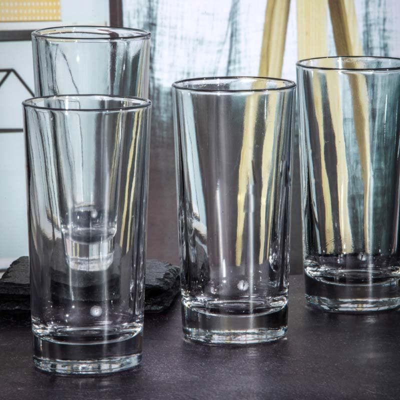 Buy Adex Glass Tumbler (300 ML) - Set Of Six Drinking & Juice Glasses from Vaaree