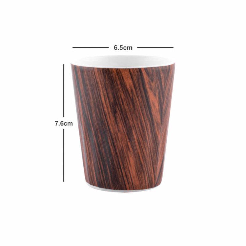 Drinking & Juice Glasses - Aglada Oak Tumbler (150 ML) - Set Of Six