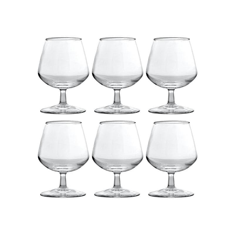 Wine & Champagne Glasses - Anna Glass Tumbler (360 ML) - Set Of Six