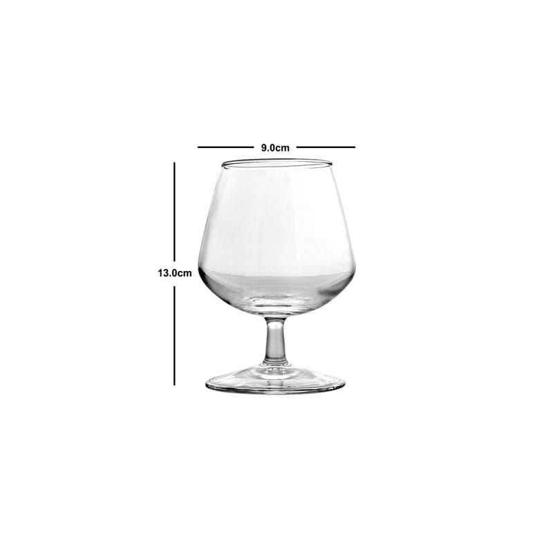 Wine & Champagne Glasses - Anna Glass Tumbler (360 ML) - Set Of Six