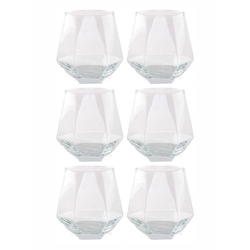 Drinking & Juice Glasses - Avalanche Glass Tumbler (310 ML) - Set Of Six