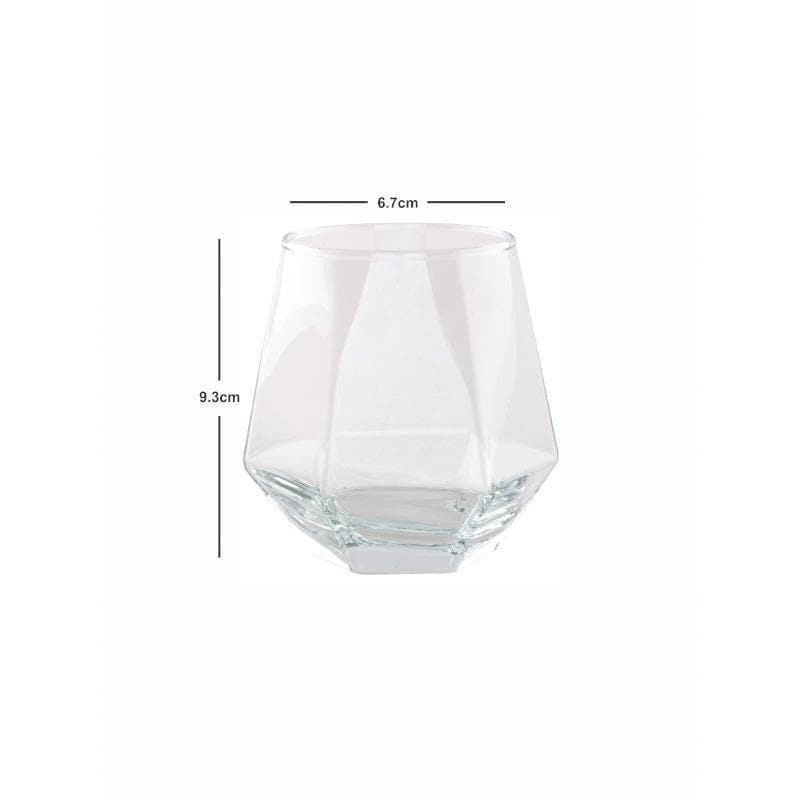 Buy Avalanche Glass Tumbler (310 ML) - Set Of Six Drinking & Juice Glasses from Vaaree