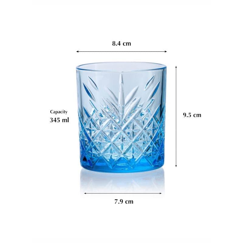 Drinking & Juice Glasses - Billy Sky Tumbler (345 ML) - Set Of Four