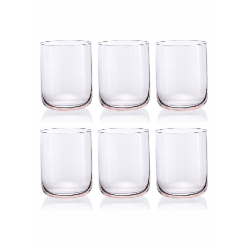 Buy Bonita Tumbler (280 ML) - Set Of Six Drinking & Juice Glasses from Vaaree