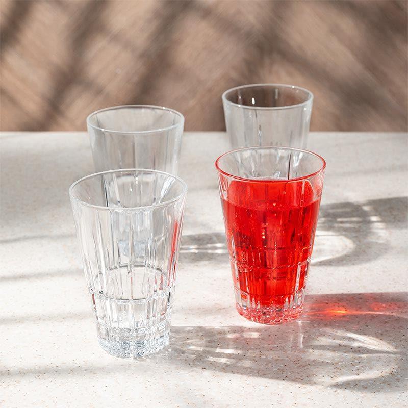 Drinking & Juice Glasses - Calliope Highball Glass (300 ML) - Set Of Four