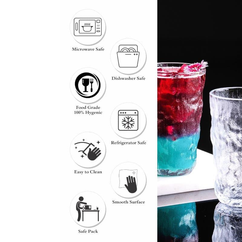 Drinking & Juice Glasses - Chill Hour Tumbler (305 ml ) - Set Of Six