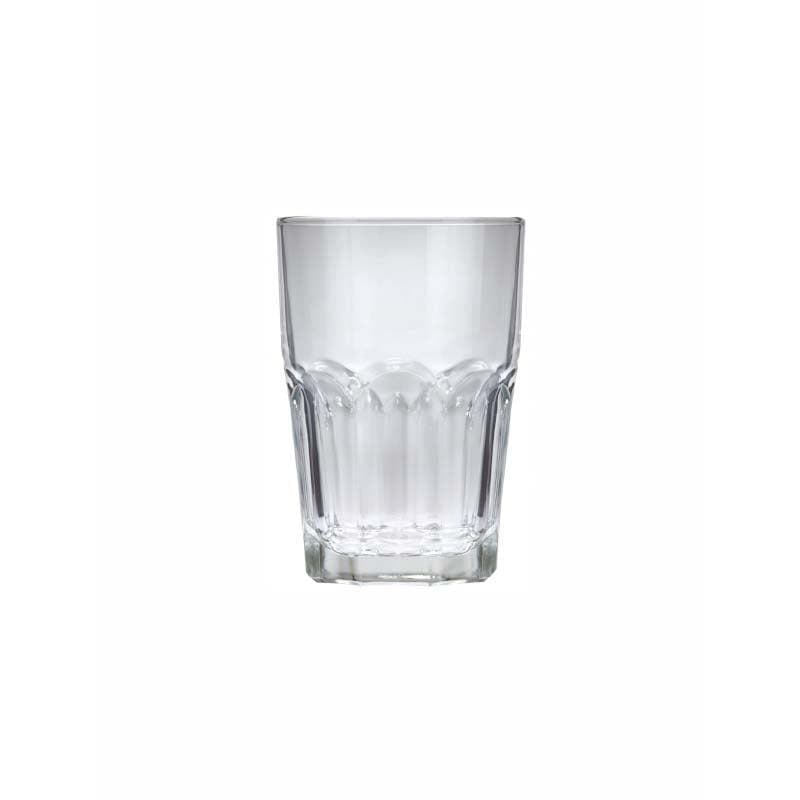 Buy Clariso Glass Tumbler (380 ML) - Set Of Six Drinking & Juice Glasses from Vaaree