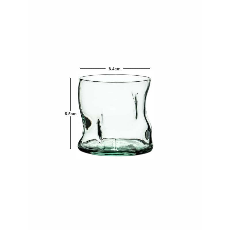 Drinking & Juice Glasses - Curvisoy Glass Tumbler (340 ML) - Set Of Four