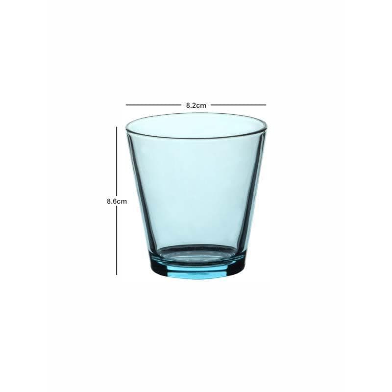 Buy Duviet Glass Tumbler (250 ML) - Set Of Six Drinking & Juice Glasses from Vaaree