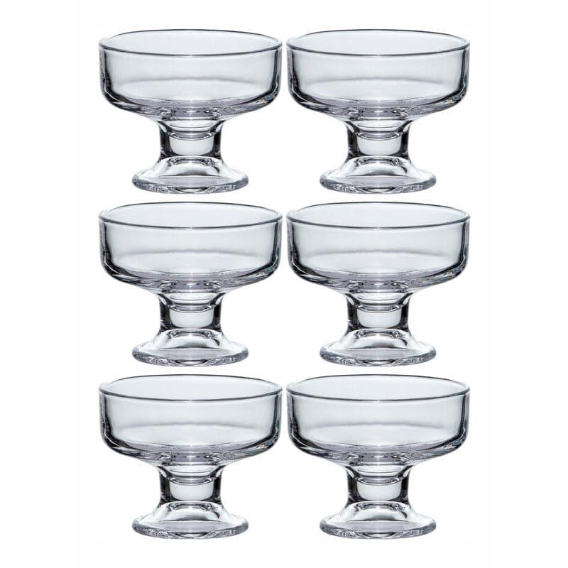 Buy Evelyn Ice Cream Cups (200 ML) - Set Of Six Drinking & Juice Glasses from Vaaree