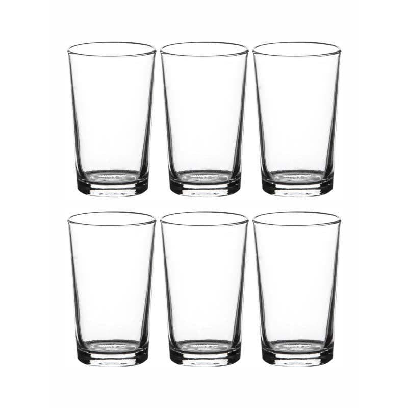 Buy Fizzor Glass Tumbler (300 ML) - Set Of Six Drinking & Juice Glasses from Vaaree