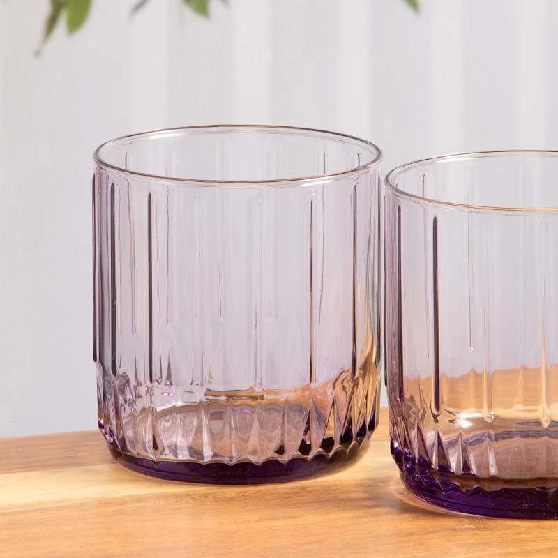 Buy Friscot Pink Glass Tumbler (265 ML) - Set Of Six Drinking & Juice Glasses from Vaaree