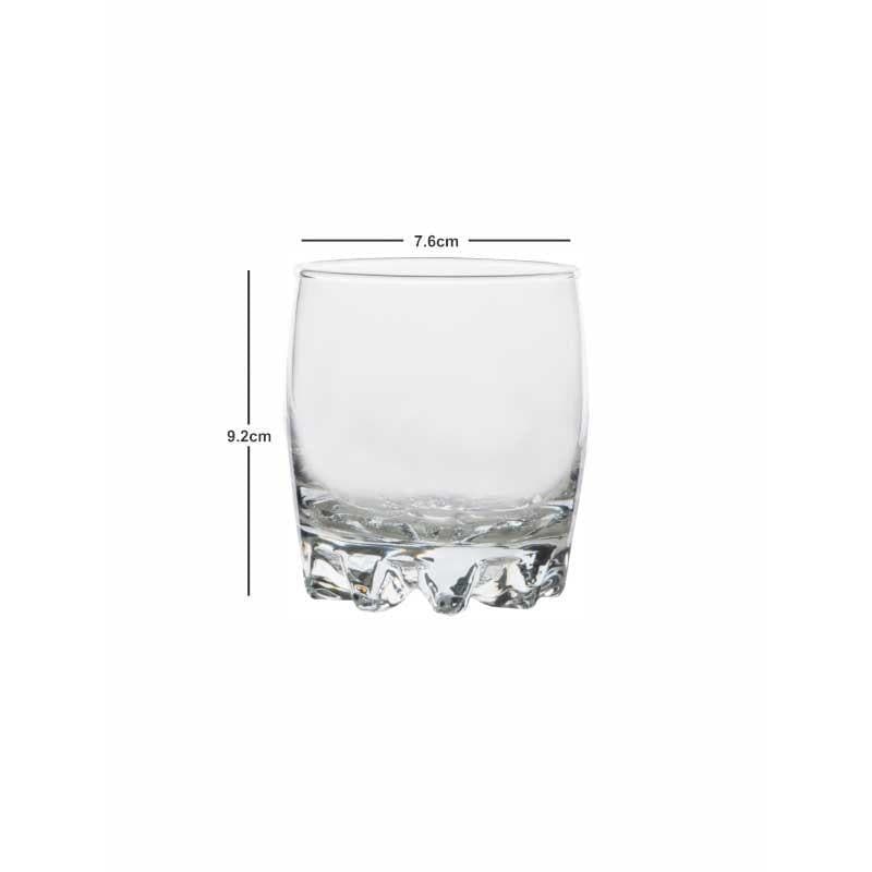 Drinking & Juice Glasses - Funta Glass Tumbler (315 ML) - Set Of Six