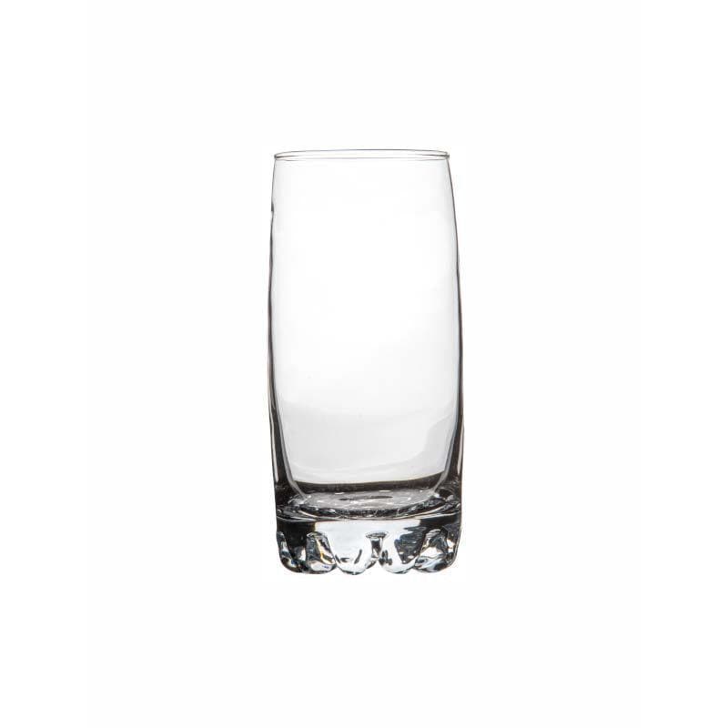 Buy Funta Glass Tumbler (385 ML) - Set Of Six Drinking & Juice Glasses from Vaaree