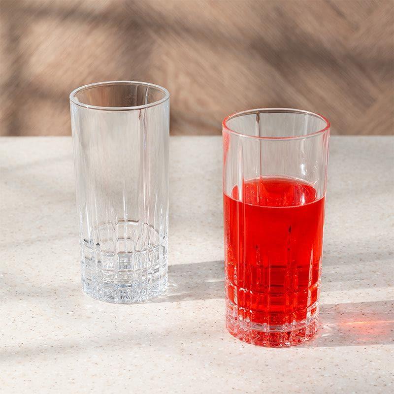 Drinking & Juice Glasses - Giselle Long Drink Glass (350 ML) - Set Of Four