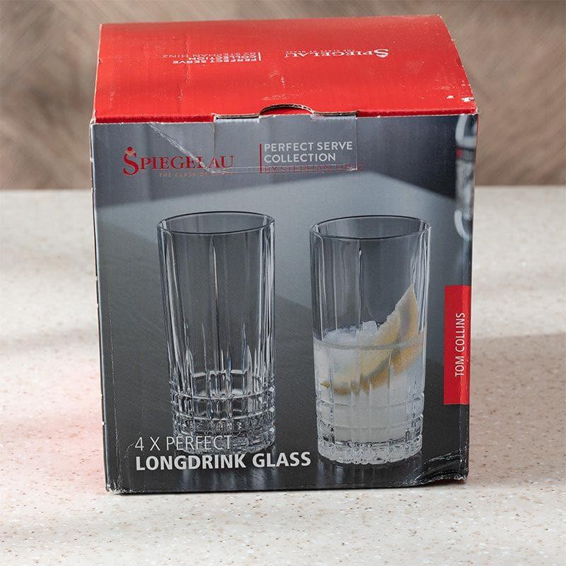 Drinking & Juice Glasses - Giselle Long Drink Glass (350 ML) - Set Of Four