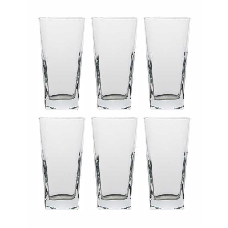 Drinking & Juice Glasses - Groot Glass Tumbler (305 ML) - Set Of Six