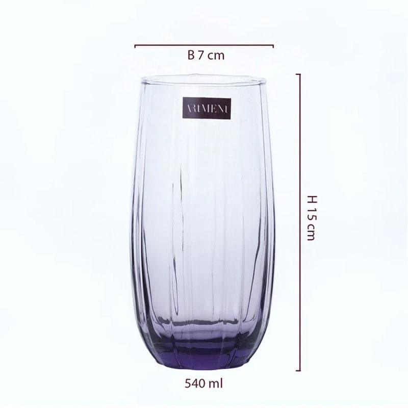 Drinking & Juice Glasses - Harmonix Haven Glass (540 ml) - Set Of Four