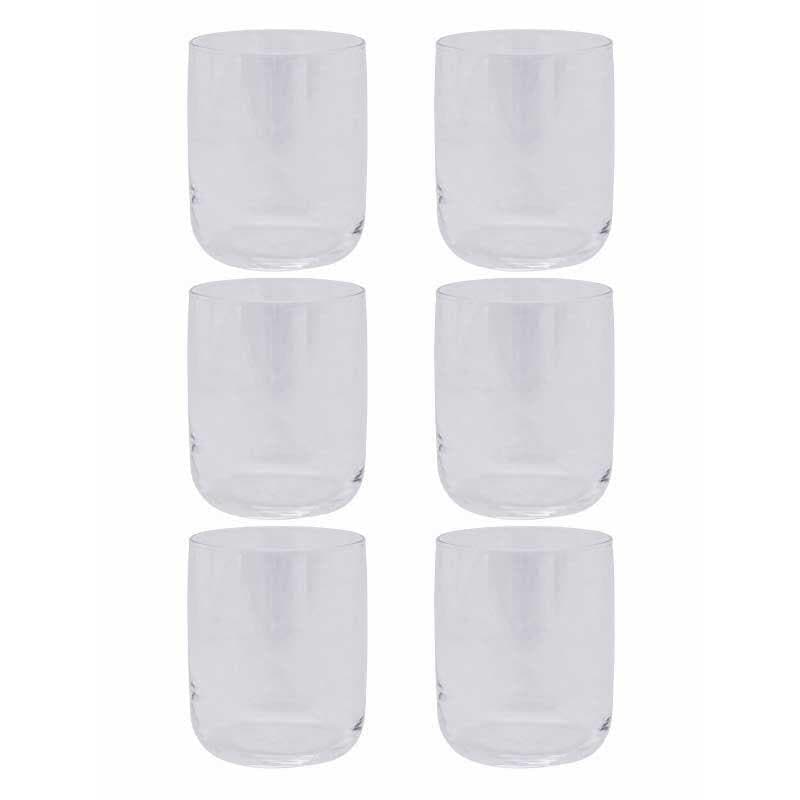 Drinking & Juice Glasses - Henzo Tall Tumbler (280 ML) - Set Of Six