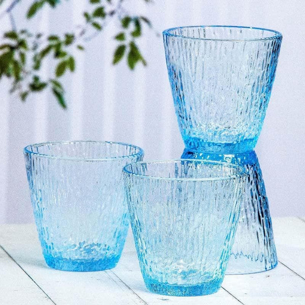 Buy Iceburst Glass Tumbler (240 ML) - Set Of Six Drinking & Juice Glasses from Vaaree