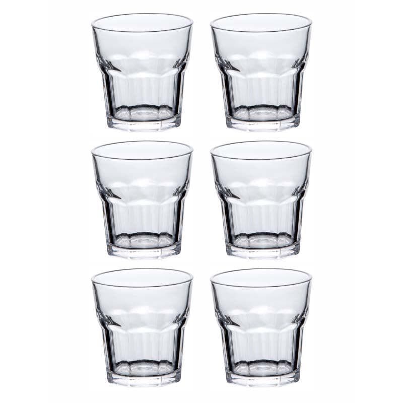 Drinking & Juice Glasses - Illis Tumbler (260 ML) - Set Of Six