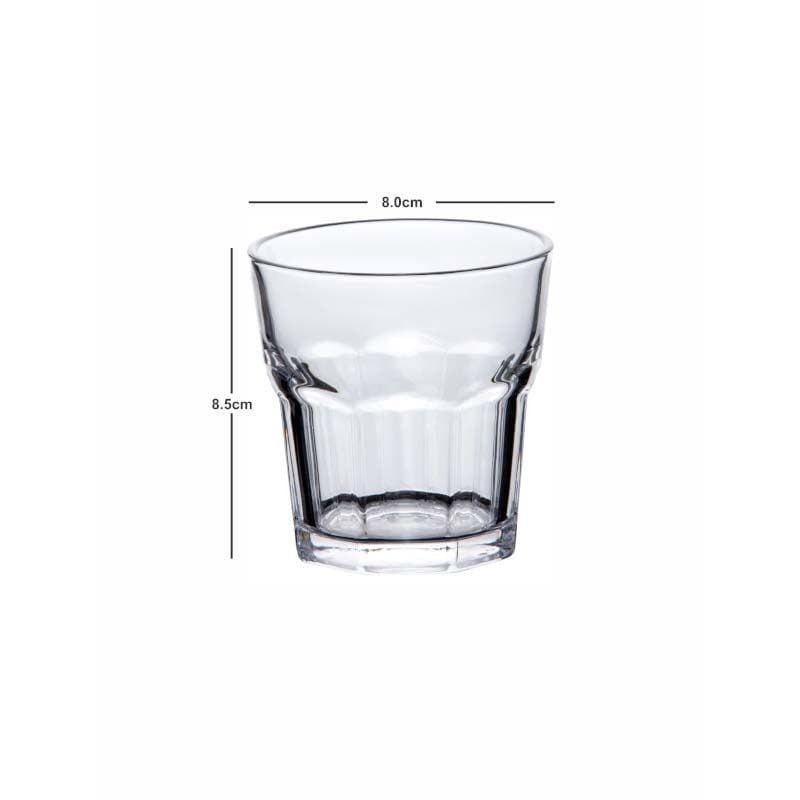 Drinking & Juice Glasses - Illis Tumbler (260 ML) - Set Of Six