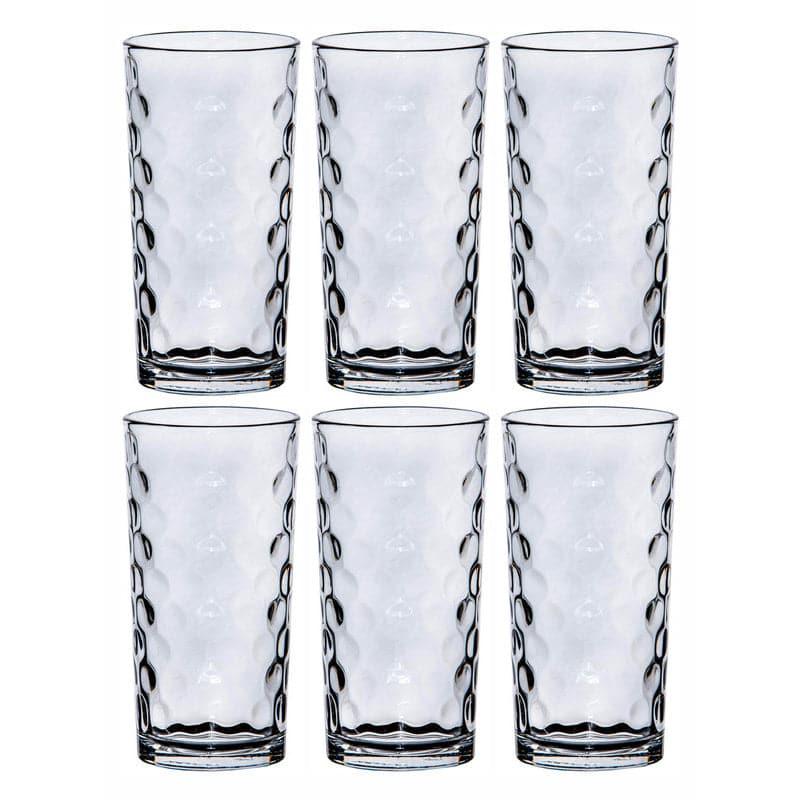 Buy Isadora Glass Tumbler (230 ML) - Set Of Six Drinking & Juice Glasses from Vaaree