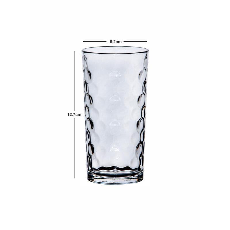 Buy Isadora Glass Tumbler (230 ML) - Set Of Six Drinking & Juice Glasses from Vaaree