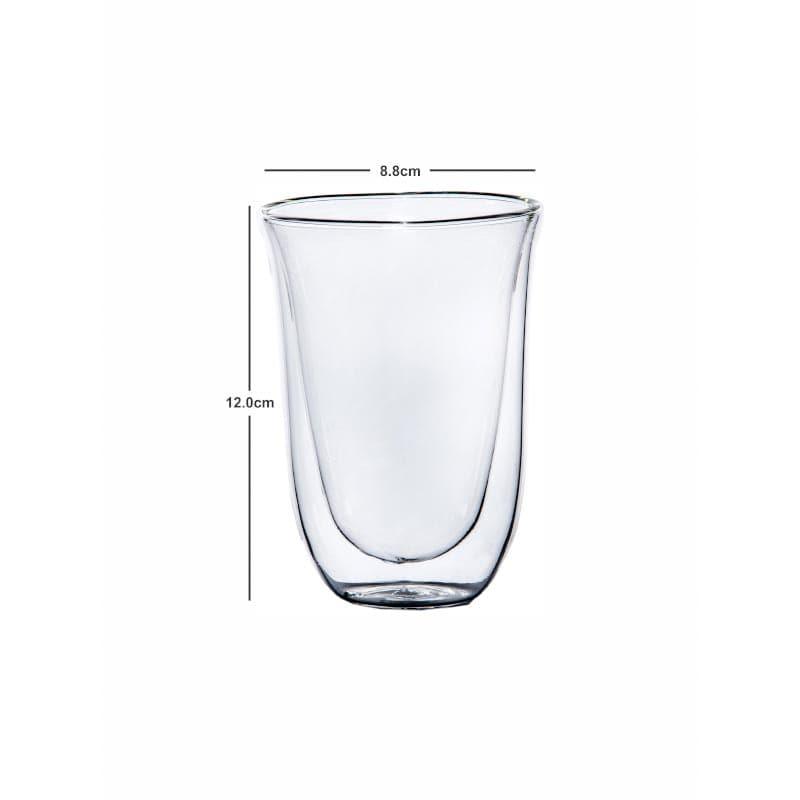 Buy Kaval Glass Tumbler (300 ml) - Set Of Two Drinking & Juice Glasses from Vaaree