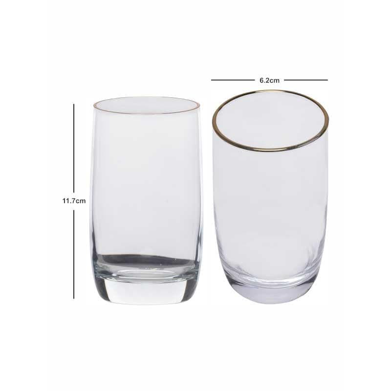 Buy Mackensi Tumbler (290 ML) - Set Of Six Drinking & Juice Glasses from Vaaree