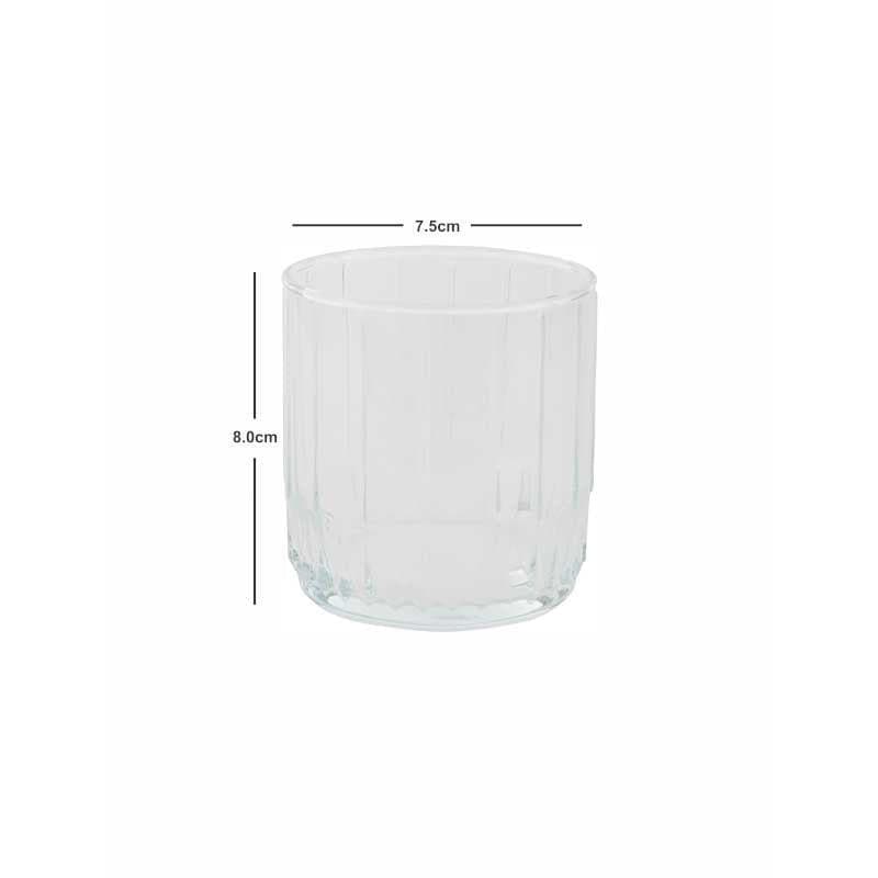 Drinking & Juice Glasses - Marikou Tumbler (265 ML) - Set Of Six