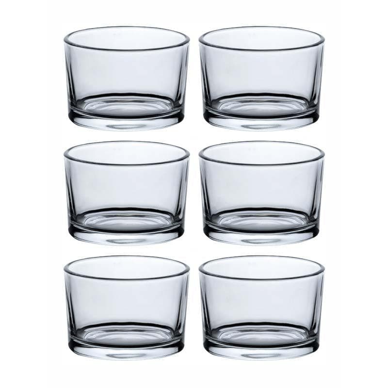 Drinking & Juice Glasses - Mark It Glass Tumbler (230 ML) - Set Of Six