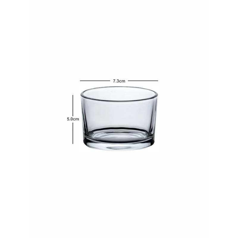 Drinking & Juice Glasses - Mark It Glass Tumbler (230 ML) - Set Of Six