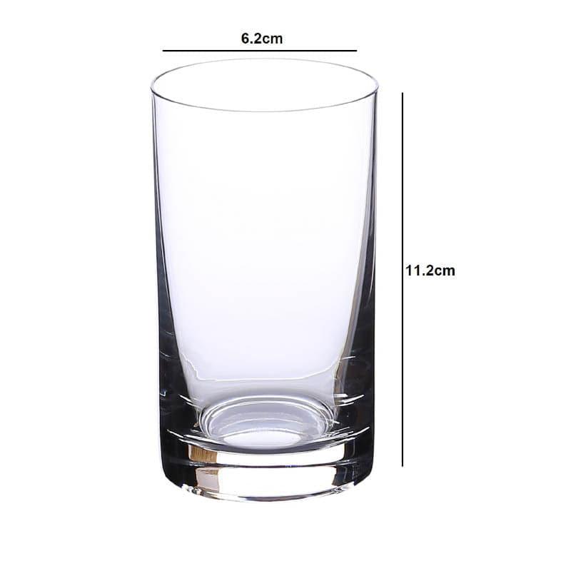 Buy Mason Juice Glass (230 ML) - Set Of Six Drinking & Juice Glasses from Vaaree