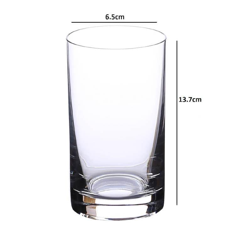 Buy Mason Juice Glass (275 ML) - Set Of Six Drinking & Juice Glasses from Vaaree