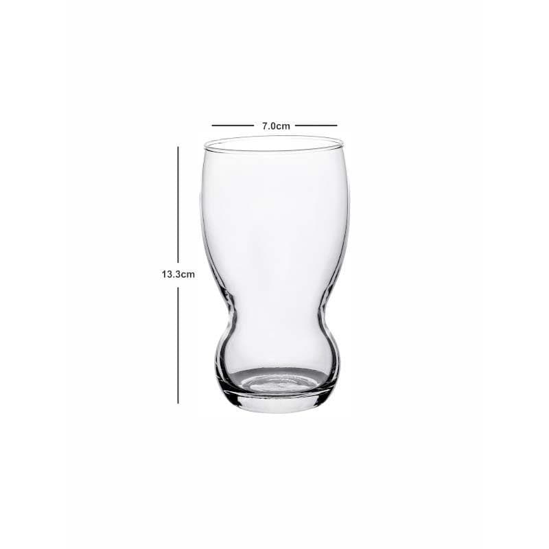 Buy Mirabo Glass Tumbler - 365 ML Drinking & Juice Glasses from Vaaree