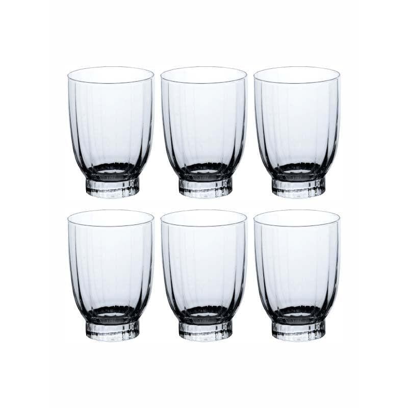 Buy Monoraba Glass Tumbler (320 ML) - Set Of Six Drinking & Juice Glasses from Vaaree